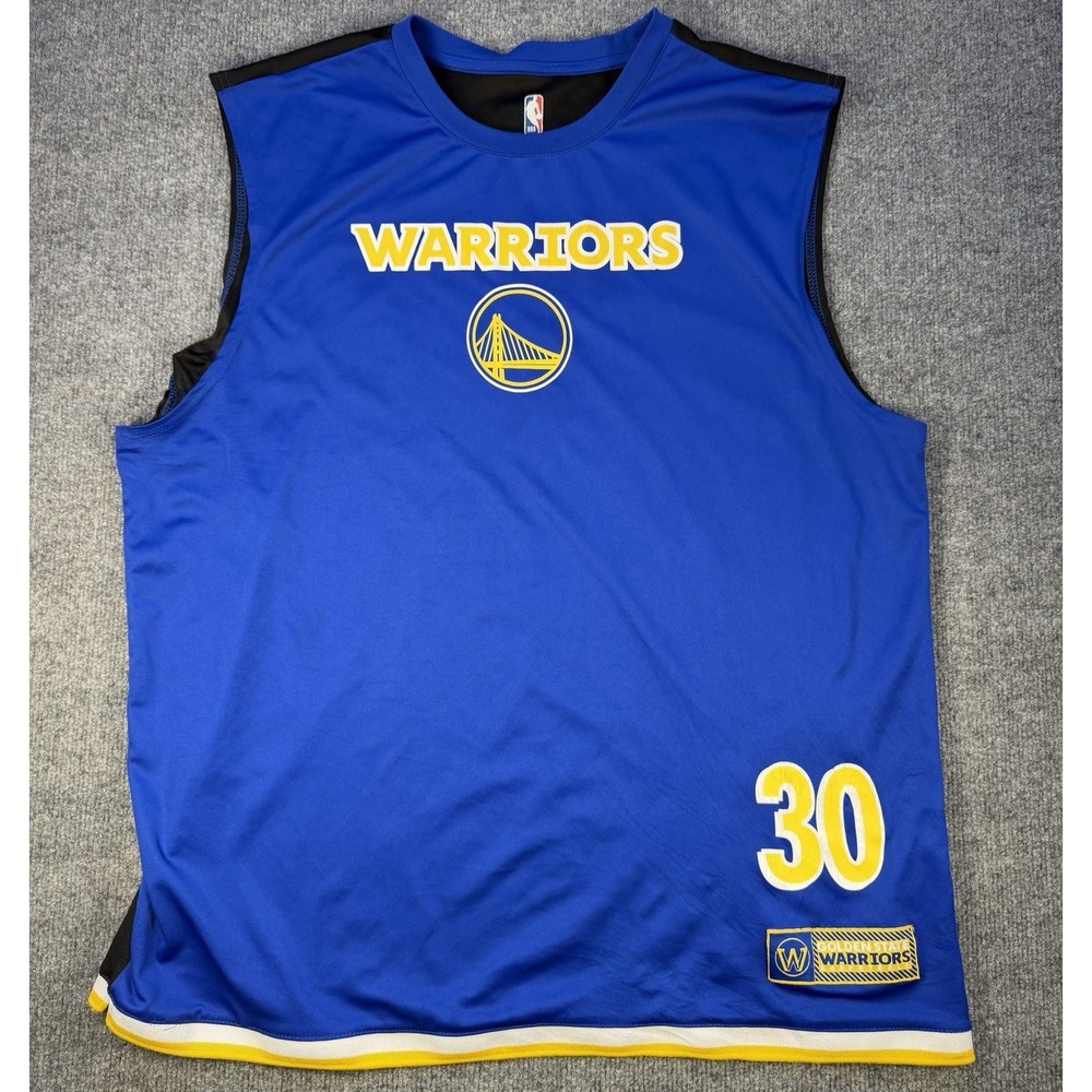 Stephen‎ Curry #30 Golden State Warriors Sleeveless Performance Jersey Men's XL